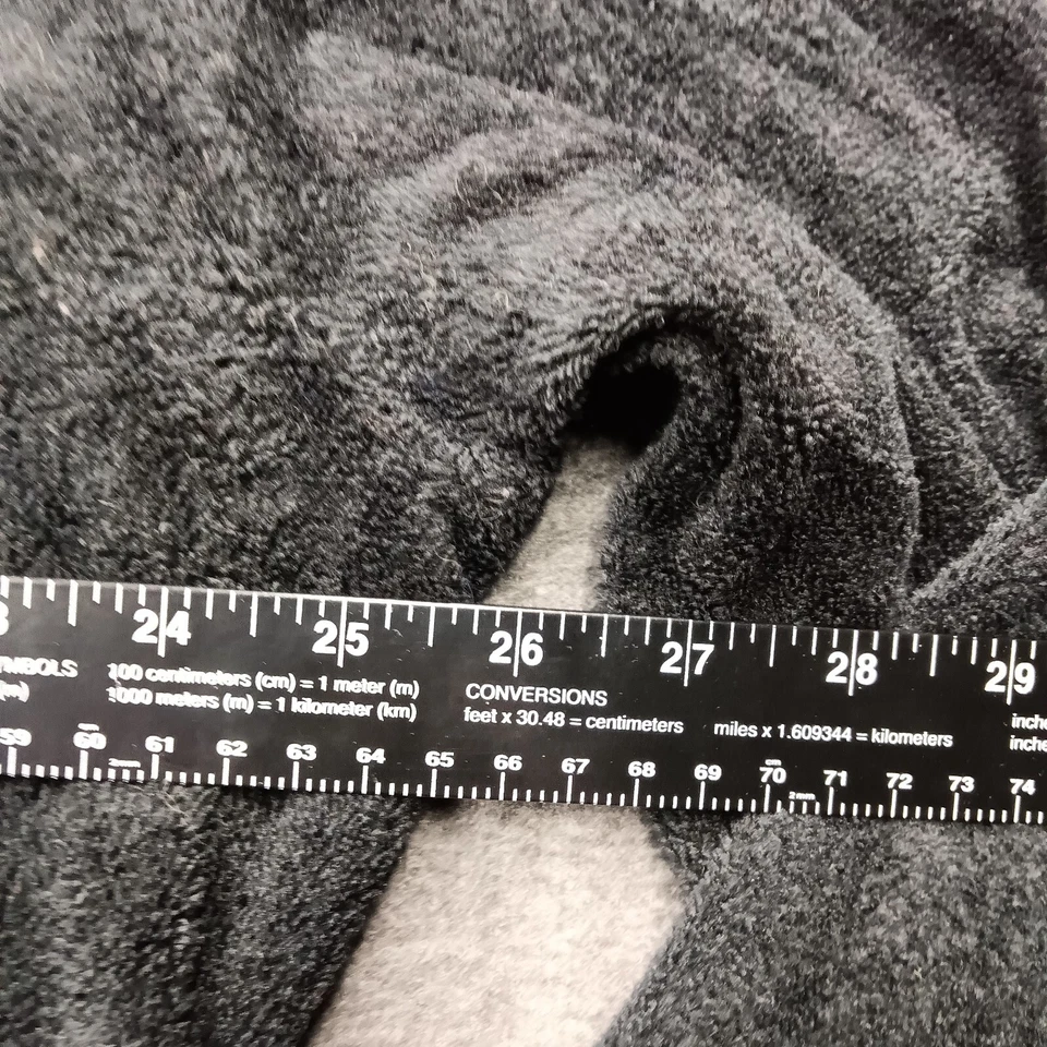 Betty Boop Top Women 2X Black Fleece Pajama Sleepshirt Cozy Comfy Lounge Cute - Image 3 of 4