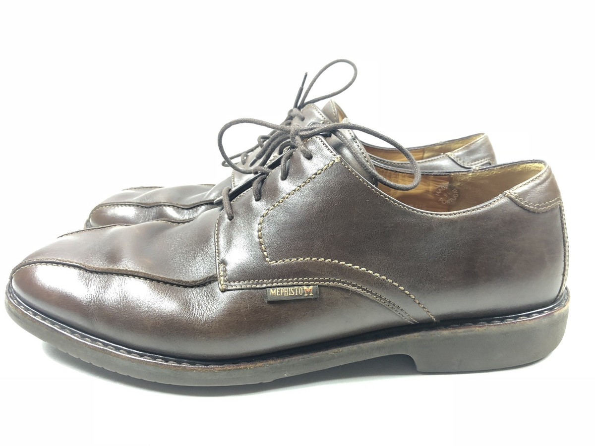 Mephisto Dress Shoes Men Size 8 Air Relax GoodYear Welt Brown Pebble Leather Mephisto Men main image 2