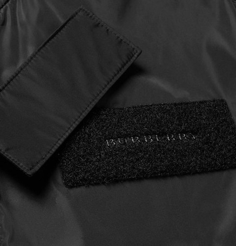 NEW BURBERRY Hawton Reversible Black Checked Cotton-Twill Bomber IT46 SMALL zip - Picture 8 of 10