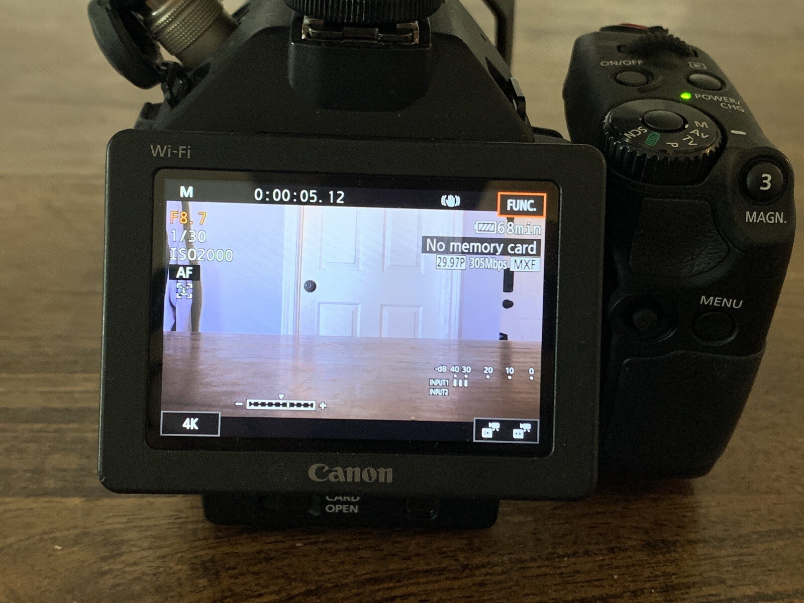 Canon XC15 4k Camera With Cinema Bundle And Case eBay