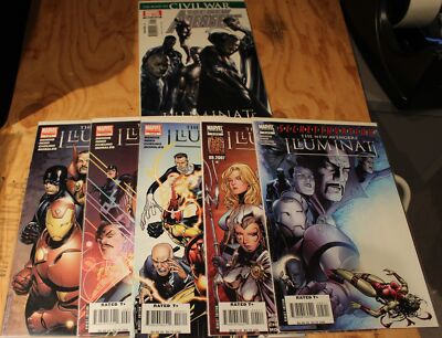  New Avengers: Illuminati Volume 1 & Volume 2 #1-4 (2006,2007-08) - Complete