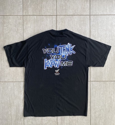 WWE Vintage T Shirt WWF 2000’s Graphic Top Edge You Think You Know Me Wrestling - Picture 3 of 15