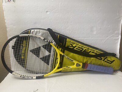 ラケット(硬式用) FISCHER PRO EXTREME air carbon ti Fischer Pro Extreme Air Carbon TI Tennis Racquet Black Yellow