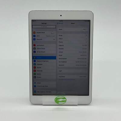 Apple iPad Mini 1st Gen 16GB 9.3.5 White MD531C/A | eBay