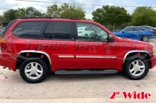 for: 2002-2009 GMC Envoy Fender Trim Molding Flare Lip Wheel Well 6Pc 2"