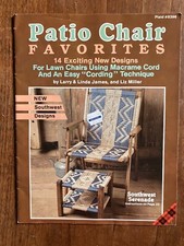 Vintage Patio Chair Favorites Lawn Chair Macrame Tutorial Plaid Enterprises