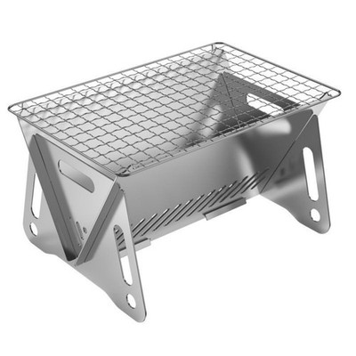 WINB Portable Mini Charcoal Grill for 1-2 People Foldable Camping BBQ Travel