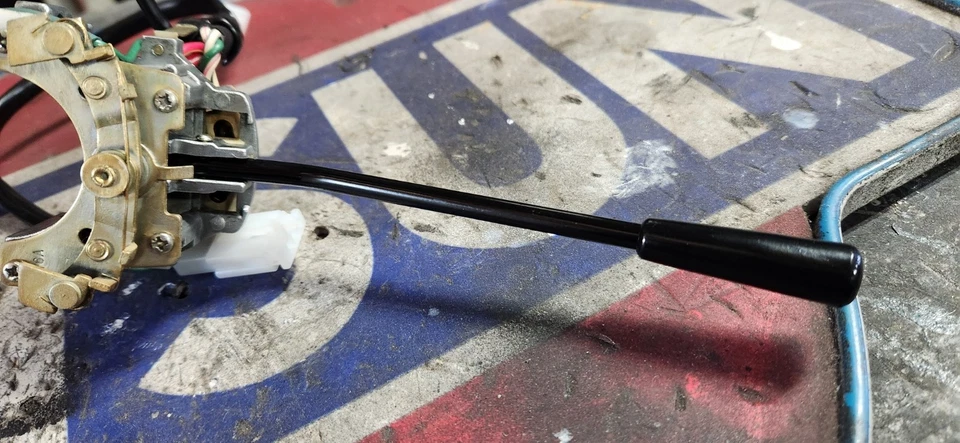 Interruptor de señal de giro Datsun 8.73-7.76 260z 280z RESTAURADO ¡MÁS EXCELENTE! Foto 4 de 4