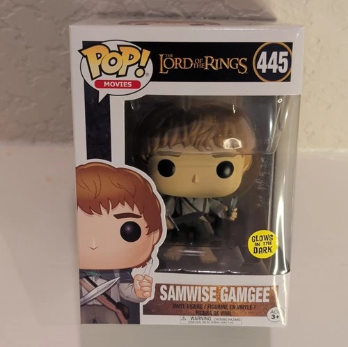 Funko Pop! Samwise Gamgee #445 Lord of the Rings Glow in the Dark Vinyl