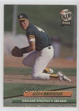 1992 Fleer Ultra Scott Brosius #420 9mb