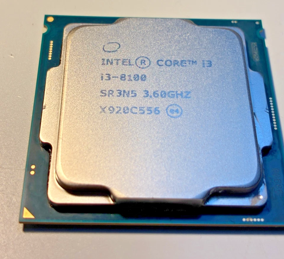 Intel Core i3-8100 4x3,6GHz Quad-Core Processor