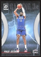 8814G 2023-24 Donruss Optic #6 Paul George Raining 3s