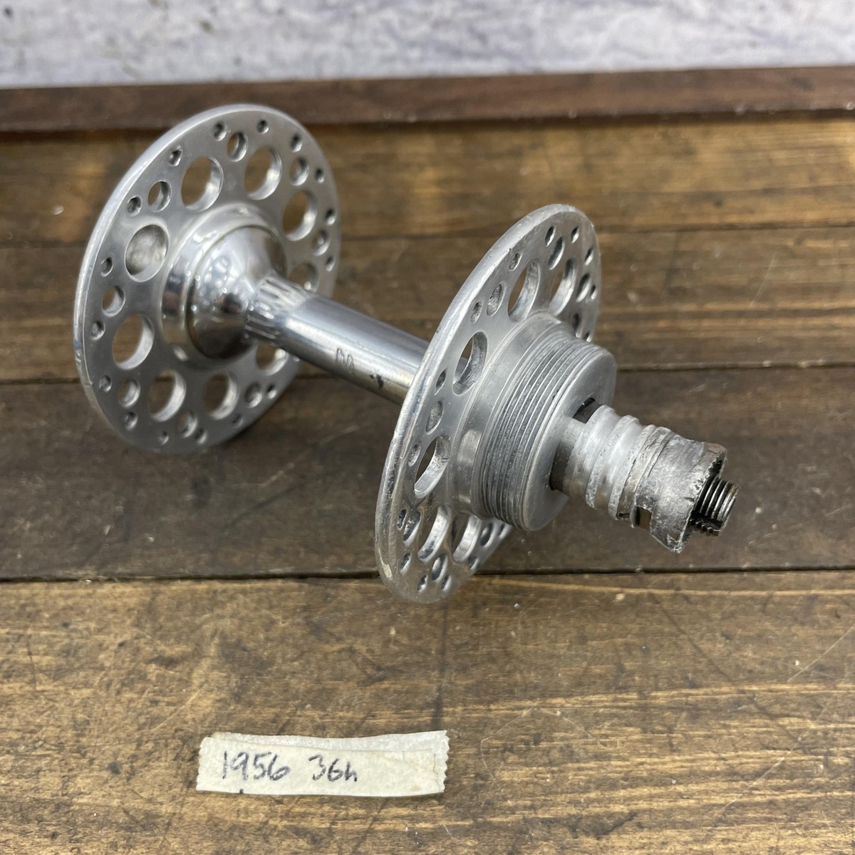 Vintage Campagnolo Gran Sport High Flange Rear Hub 1950s 36H Italy