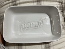 Dolmio White Ceramic Lasagne Dish Baking Dish Cookware