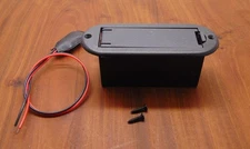GUITAR FUEL 9V Battery Box w/Clip & Mounting Screws Guitar Bass