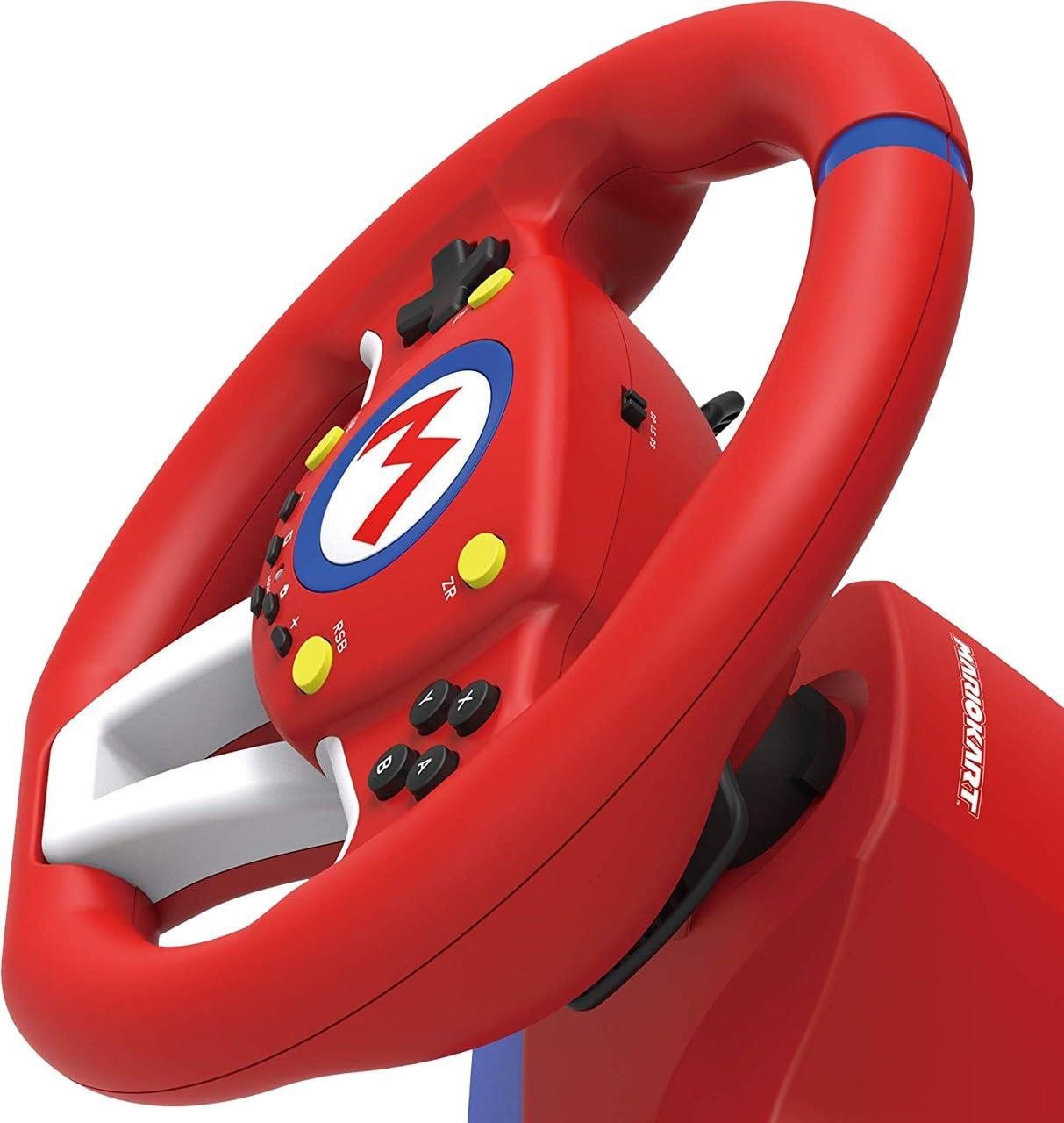 Volante HORI Mario Kart Racing Wheel Pro Mini NSW-204U Nintendo Switch Rojo Muy bueno, imagen 4