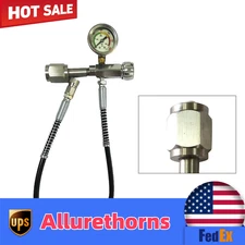 4500PSI PCP SCBA Fill Station Refill Charging Adapter Air Rifle Paintball & Hose