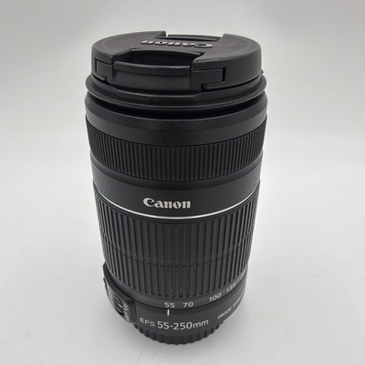 Canon EF-S 55-250mm F4-5.6 IS II Telephoto Zoom Lens TESTED! FAST SHIPPING!