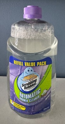 NEW Scrubbing Bubbles Automatic Shower Cleaner Spa Refill 34oz DISCONTINUED HTF!