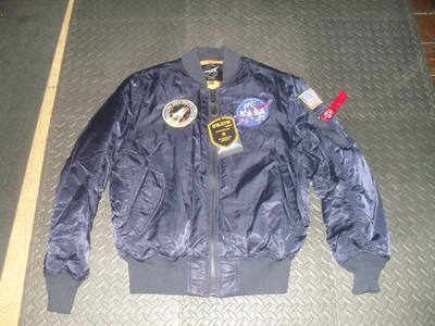Bravo NASA Jacke Bomberjacke Gr. L aus Amerika vom Kennedy Space Center