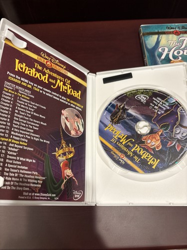 Walt Disney GOLD COLLECTION The Fox+The Hound &The Adventures Of Ichabod+Mr.Toad - Picture 4 of 5