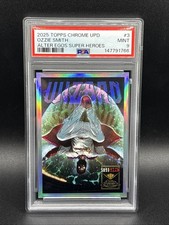 2025 Ozzie Smith Topps Chrome Update Alter Egos PSA 9!
