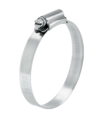 Scandvik Marine 13044 ABA 316 Stainless Steel 1-1/4''ID Hose Clamp, BOX10