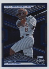 2023 Panini Elite Extra Edition Blue Aspirations 177/349 Dylan Campbell #147 4z8