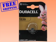 DURACELL CR1220   3V Watch Battery (Exp 12/2035 )  1Pc