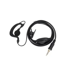 G Shape Earpiece Microphone for Yaesu VX7R VX6R VX177 VX170 FT270R Walkie-talkie