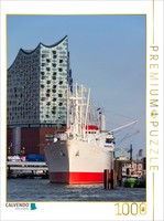 Calvendo Puzzle Hamburg - Elbphilharmonie | 1000 Pieces, Finished Size 25.2 × 18