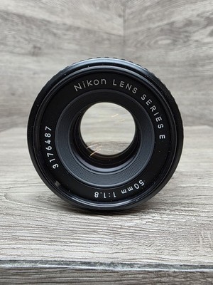 Nikon 50mm F/1.8 Series E AIS Manual Focus Pancake Lens Free Shipping READ!!