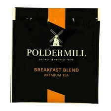 Poldermill Breakfast Tea Bags Envelope Tagged Individually Wrapped - Pack of 250 0.09 per strip