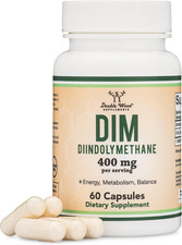 DIM Supplement for Women and Men Diindolylmethane Estrogen Blocking Supplement,