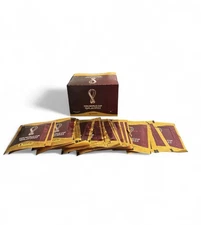 Panini World Cup Qatar 2022 Display Box Of 104 Packets - 521 Stickers (Brazil)