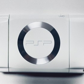 Sony PlayStation Portable PSP-1000 Console White Battery USB-C Japan Tested