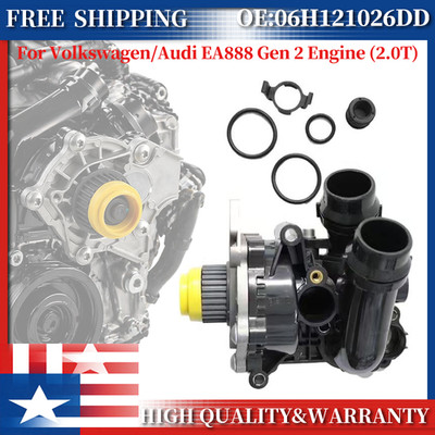 For Audi Q5 2011-2016 2.0L CAEB CPMB Eng. Water Pump Assembly 06H121026DD