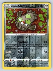 Galarian Stunfisk 127/196 Lost Origin Reverse Holo