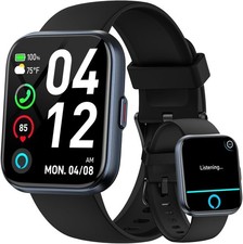 Fitness Tracker Smartwatch for Men Alexa Built-In 1.8" Display IP68 Waterproof