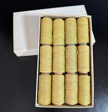 Vintage Vat Dyed Looping Yarn. Box of 12 Spoo...