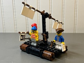 Lego - Pirates I - Castaway's Raft #6257 COMPLETE!