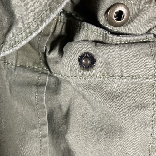 Pantalones cargo de paracaídas Abercrombie & Fitch para hombre 33 (37 real) verde militar - Imagen 10 de 23