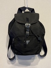 Prada Milano Zaino Borsa a Tracolla Tessuto Nylon Nero Autore dal Giappone