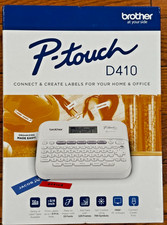 🔥NEW🔥 Brother P-touch PT-D410 Label Printer 18mm 3/4 " White