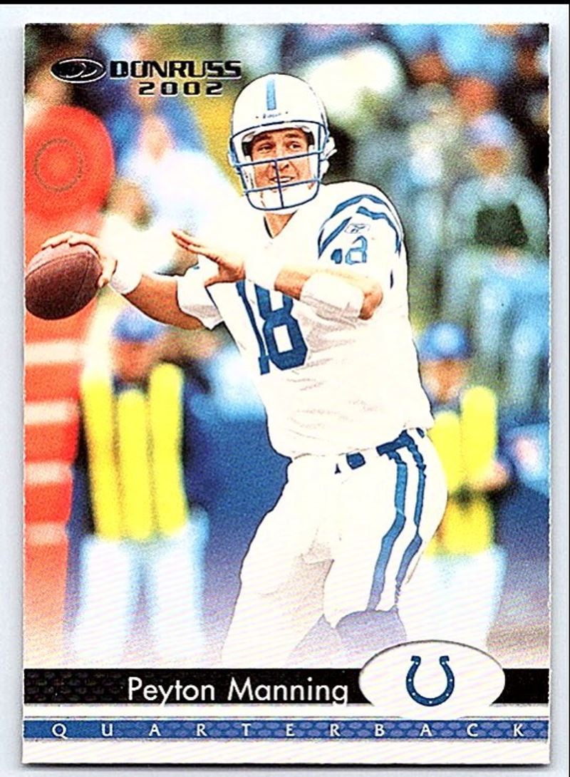2002 Donruss  Peyton Manning 82