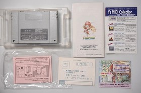 Super Famicom Ys V boxed CIB Japan SFC games US Seller