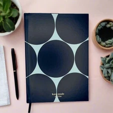 kate spade Joy Dot Daily Planner Organizer Undated Hard Cover Gift New + Sealed