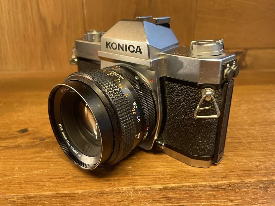 *LEER: Excelente+5* Cámara fotográfica Konica Autoreflex T3 último modelo Hexanon AR 50 mm F/1,7 Foto 3 de 4