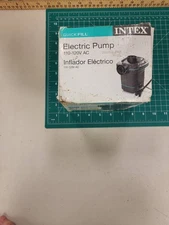 Intex Quick Fill Electric Air Pump 110-120v AC Inflator Deflator Portable