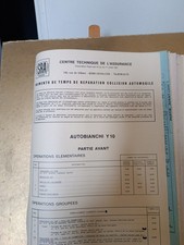 Revue technique Autobianchi Y10